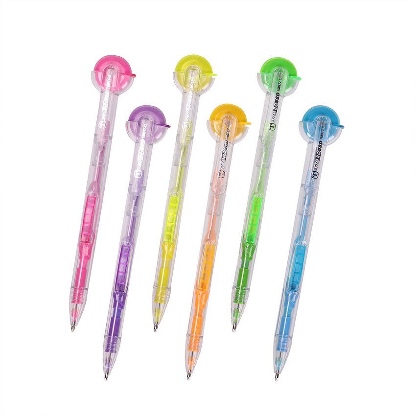 1PC Colorful Rolling Eraser Mechanical Pencil
