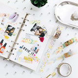 1PC Floral Foil Washi Tape Collection