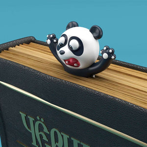 1PC Cute Panda and Shiba Inu Funny 3D Bookmarks
