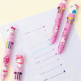 1PC Hello Kitty & My Melody 10 Colors Ballpoint Pen