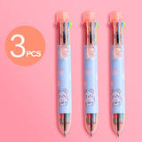 3PC Kawaii Collection 8 Colors Ballpoint Pen-my kawaii office