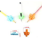 3PC Butterfly Style Three Finger Writing Corrector Pencil Grip For Children