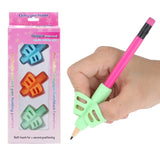 3PC Butterfly Style Three Finger Writing Corrector Pencil Grip For Children