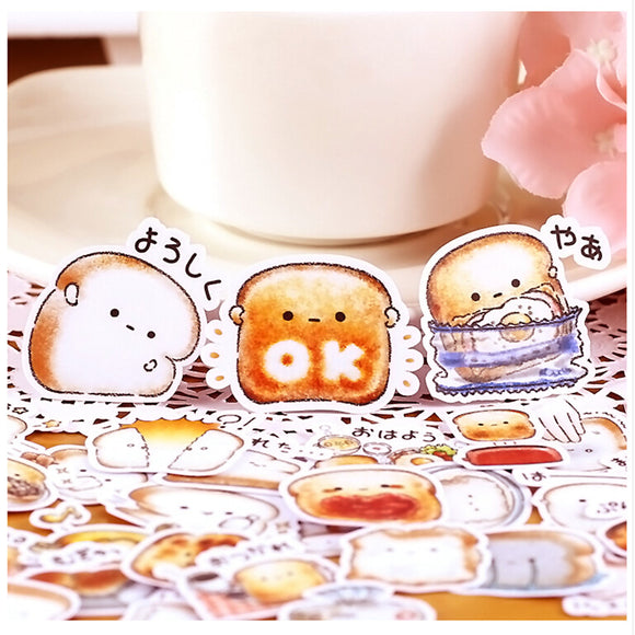 1PC Kawaii Rabbit Bear Happy Couple Journal Stickers – my kawaii
