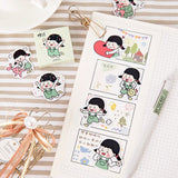 45PC Cute Kawaii Girl Stickers