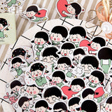 45PC Cute Kawaii Girl Stickers