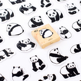 45PC Cute Panda Washi Stickers