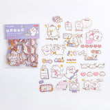 46PC Cute Variety Animals Decorative Stickers