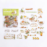 46PC Cute Variety Animals Decorative Stickers