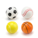 2 or 4PC Sports Collection Squishy Balls Stress Reliever