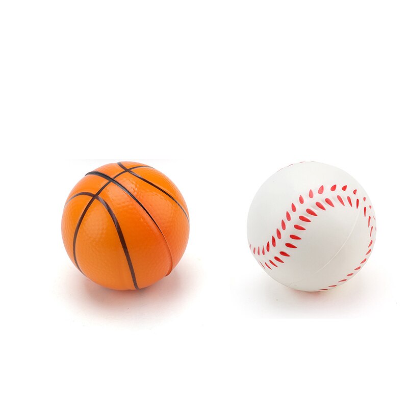 2 or 4PC Sports Collection Squishy Balls Stress Reliever