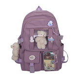 1PC Kawaii Bear Large Capacity Backpack