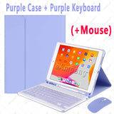 1PC Apple iPad 9.7" Case with Keyboard and Mouse