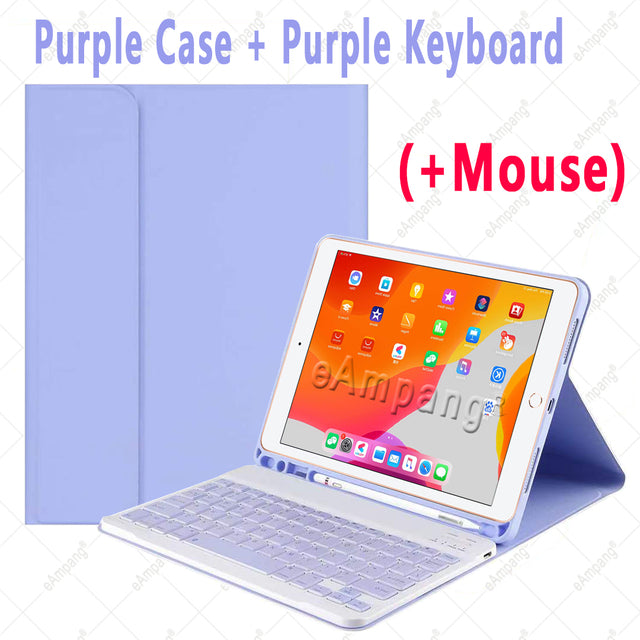 1PC Apple iPad 9.7" Case with Keyboard and Mouse