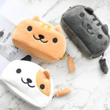 1PC Kawaii Kitty Large Capacity Plush Pencil Bag