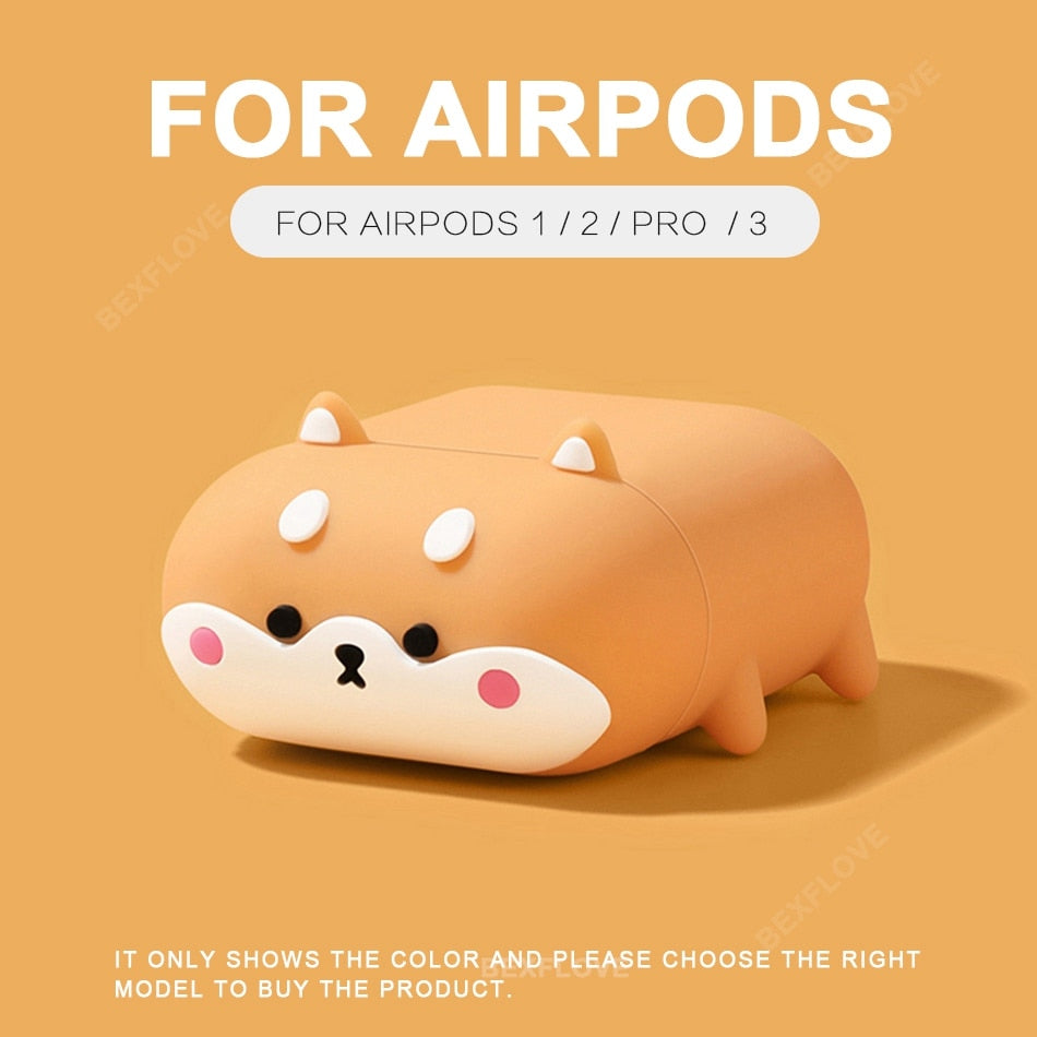1PC Kawaii Characters Case For AirPods