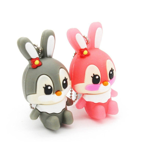 1PC Kawaii Rabbit USB Memory Stick