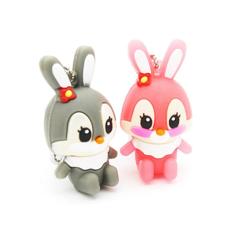 1PC Kawaii Rabbit USB Memory Stick