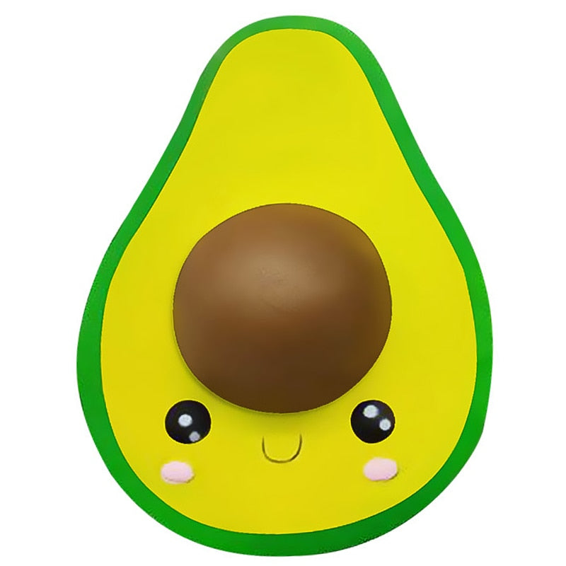 1PC Jumbo Avocado Squishy Slow Rising Stress Reliever