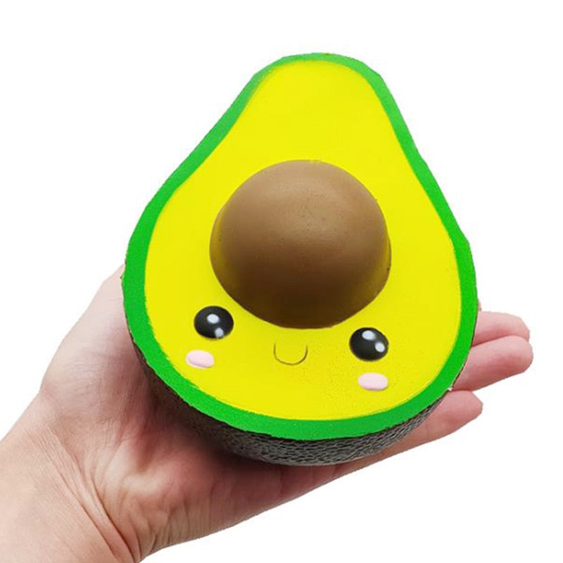 1PC Jumbo Avocado Squishy Slow Rising Stress Reliever