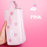 1PC Kawaii Animal Friends Large Capacity Pencil Bag