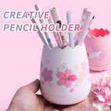 1PC Pretty Sakura Egg Pen Holder