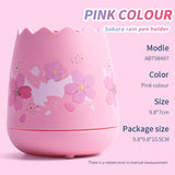 1PC Pretty Sakura Egg Pen Holder