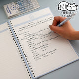 1PC Kawaii Bear Rabbit Refillable Binder Notebook