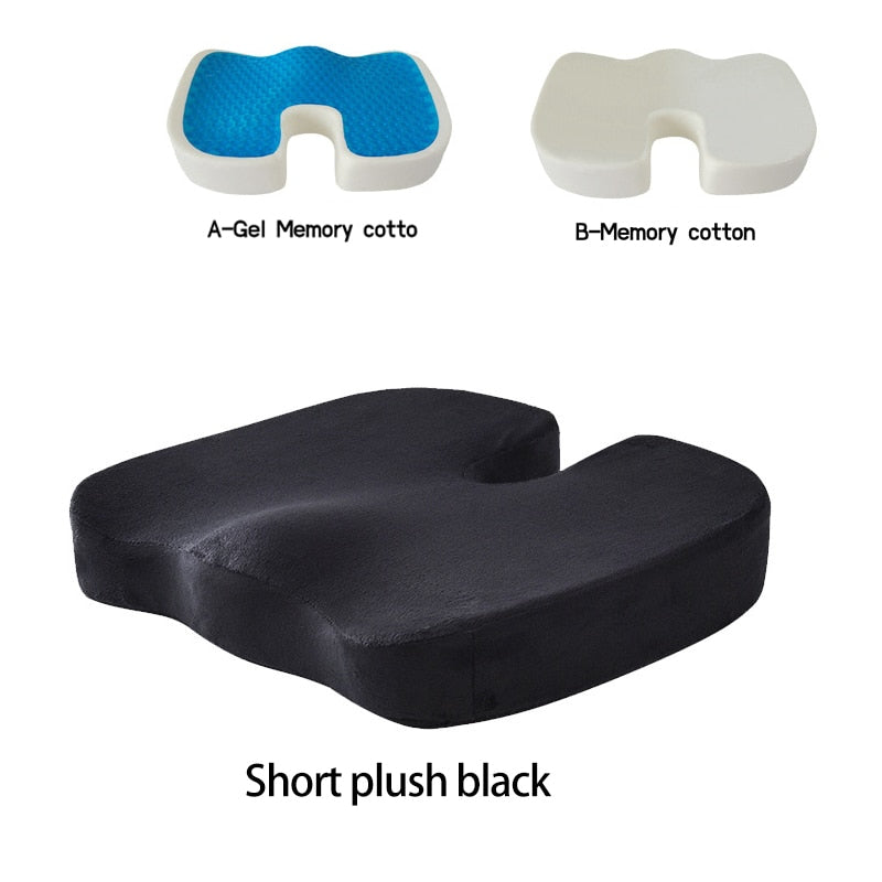 1PC Memory Foam/Gel Seat Cushion