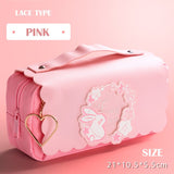 1PC Kawaii Squishy and Sakura Pencil Bag