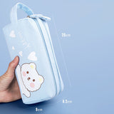 1PC Kawaii Animal Friends Large Capacity Pencil Bag