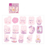 45PC Kawaii Friends Characters Stationery Stickers