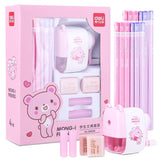 17PC Kawaii Pencil and Sharpener Eraser Gift Set