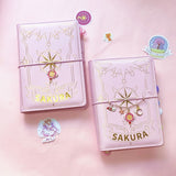 1PC Kawaii Sakura Loose-leaf Diary Notebook