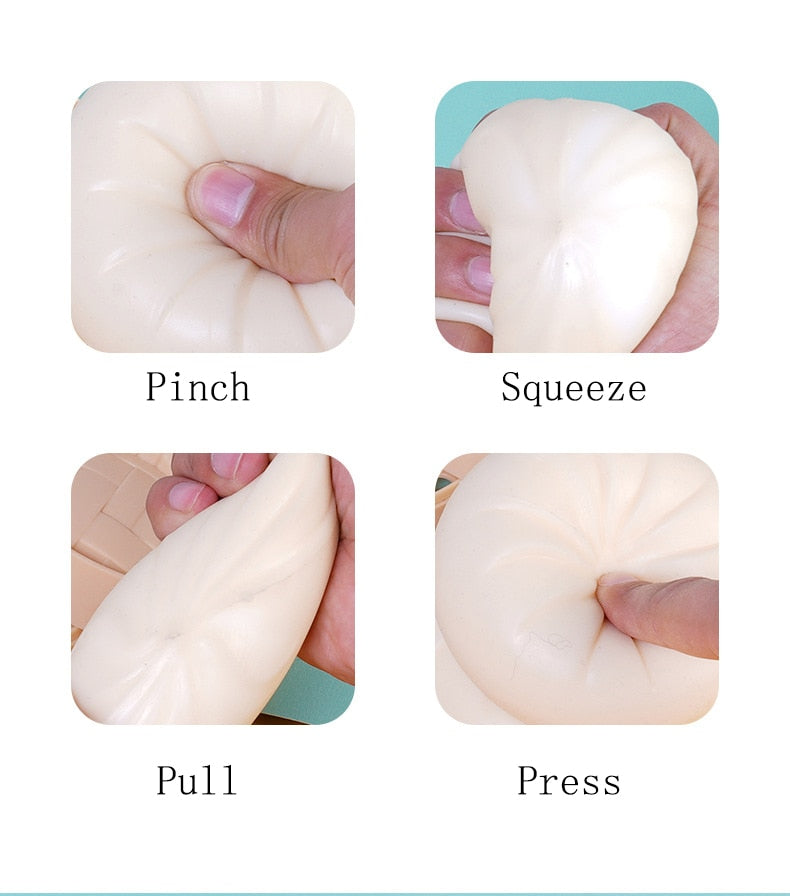 1PC Squishy Steamed Buns Slow Rising Stress Reliever