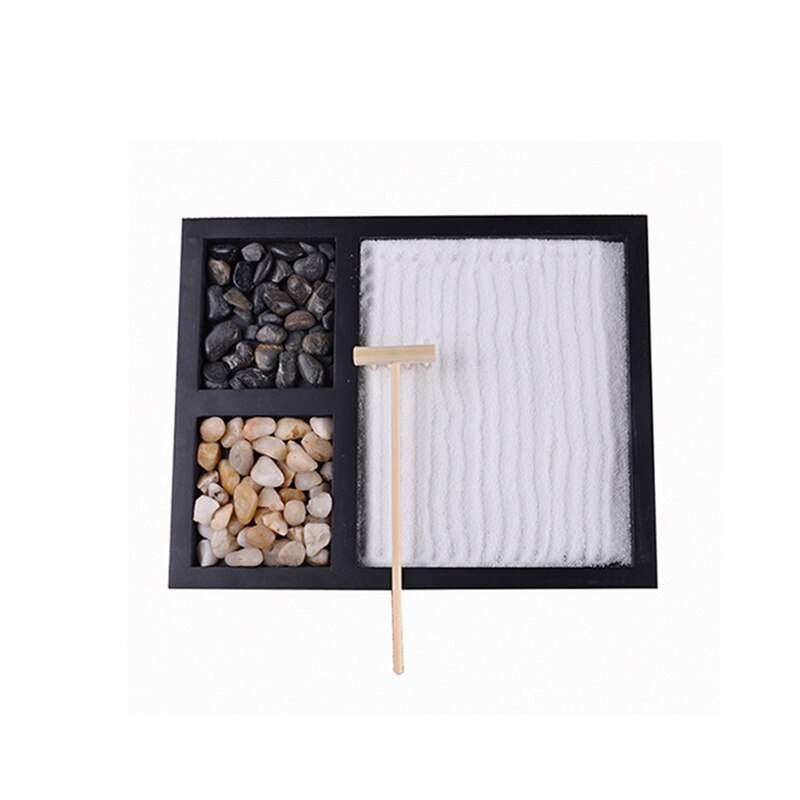 1PC Relaxing Zen Garden Kit for Desk Stress Reliever