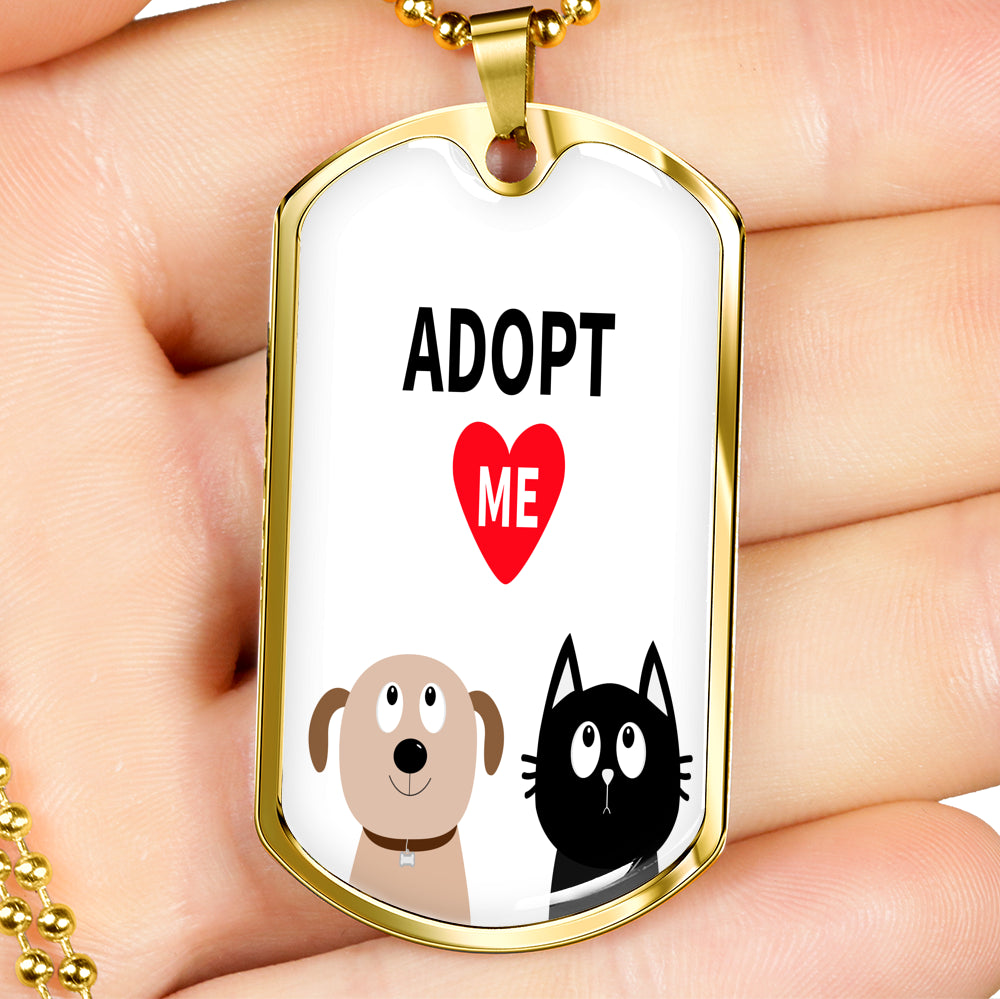 Adopt a Pet Dog Tag