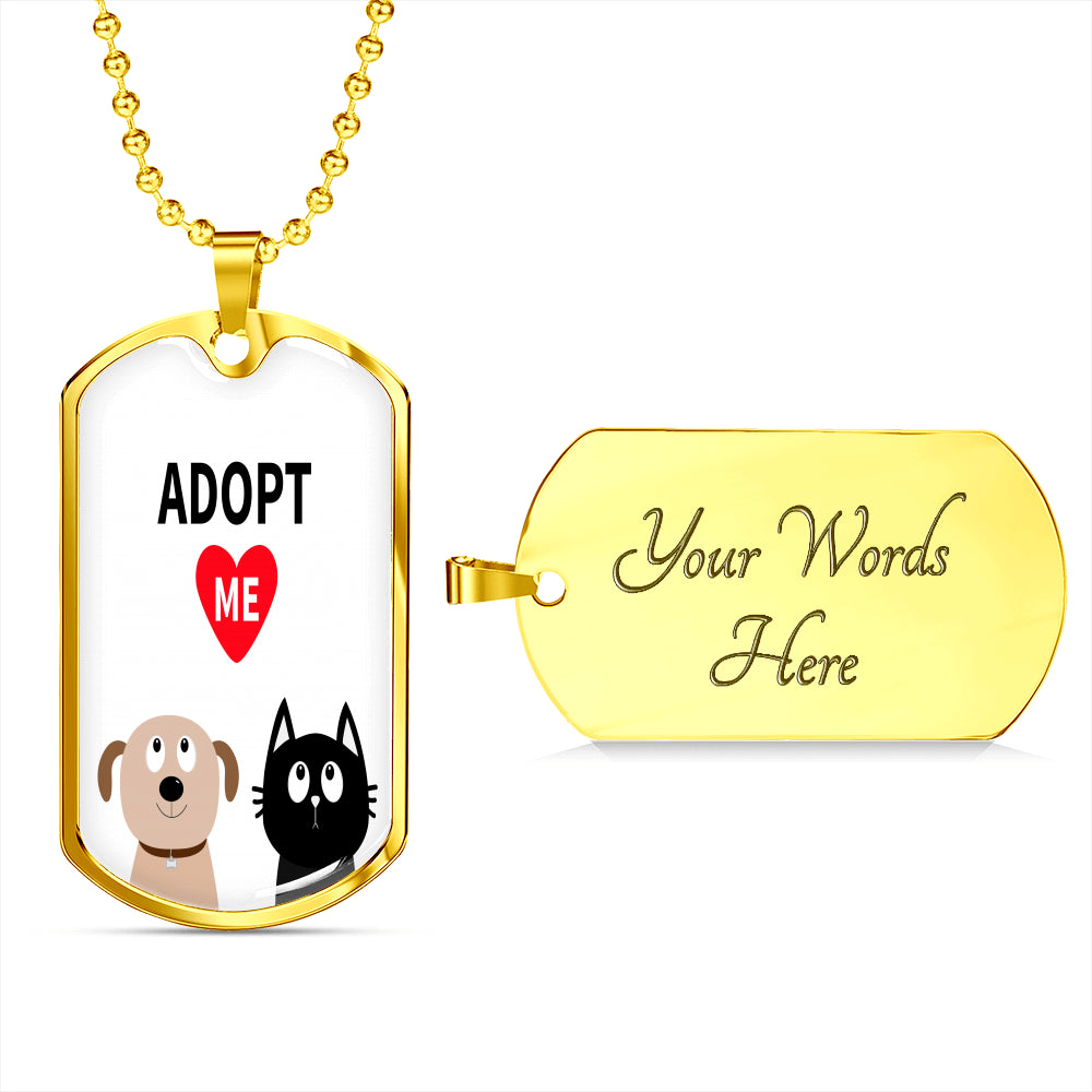 Adopt a Pet Dog Tag