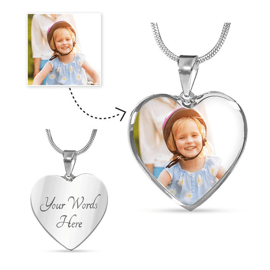 Customize Heart Luxury Necklace