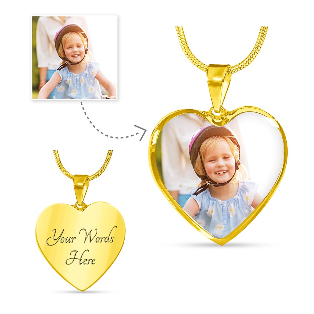 Customize Heart Luxury Necklace