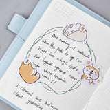 45PC Kawaii Puppy Decorative Stickers