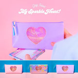 1PC Kawaii Diamond Love Pencil Bag