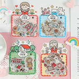 40PC Kawaii Happy Wonderland Stationery Stickers