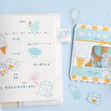 45PC Cute Candy Series Journal Decorative Stickers