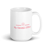 My Kawaii Office White Glossy Mug